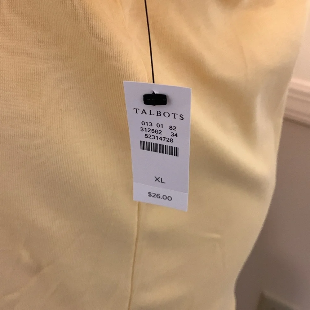 Talbots women’s yellow